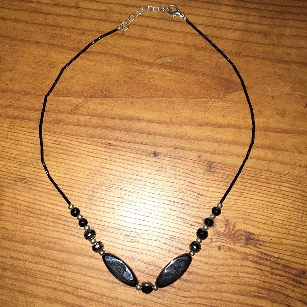 Black necklace